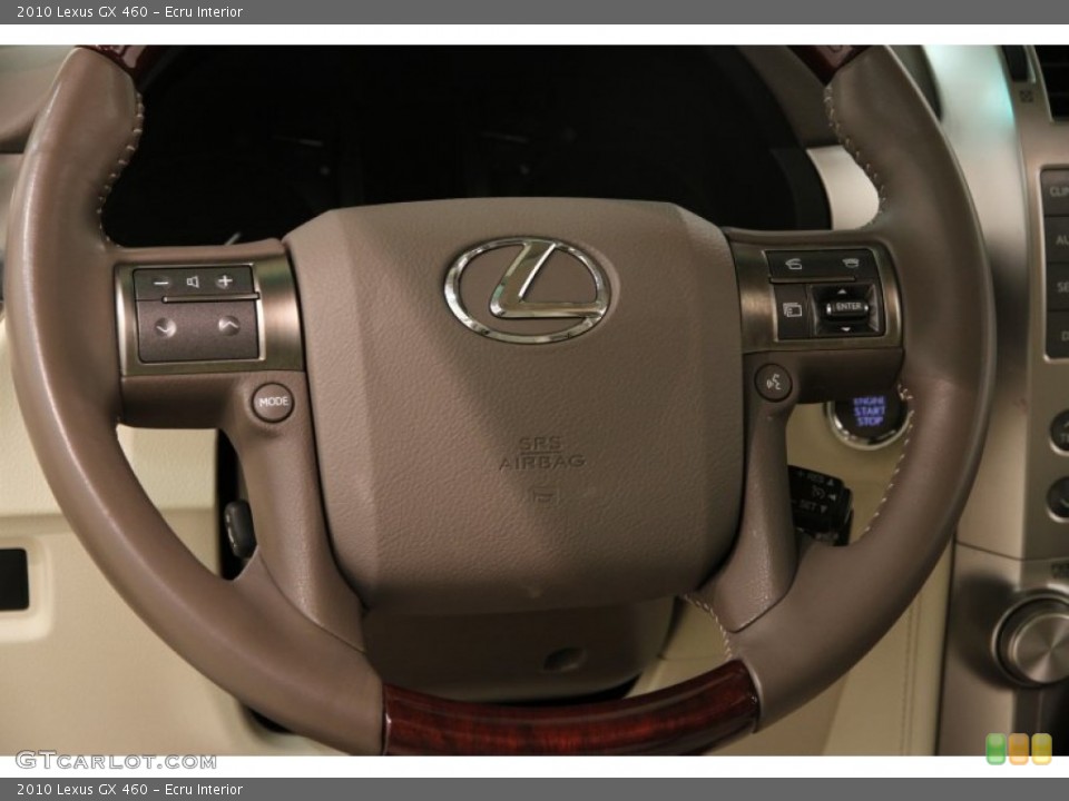 Ecru Interior Steering Wheel for the 2010 Lexus GX 460 #90090717