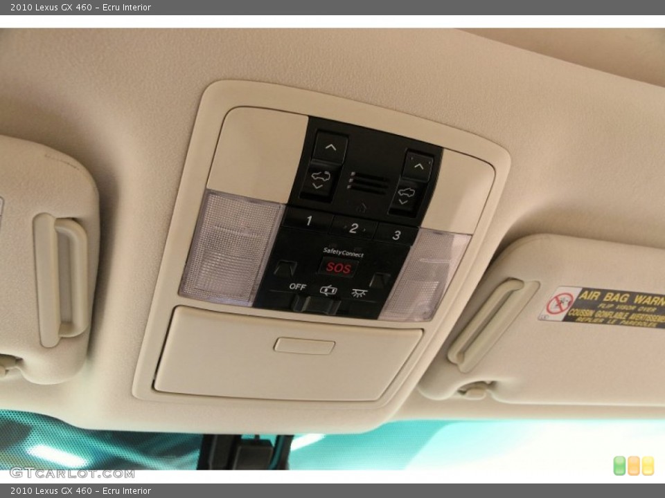 Ecru Interior Controls for the 2010 Lexus GX 460 #90090786