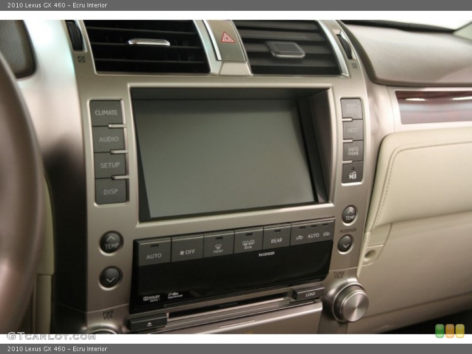Ecru Interior Controls for the 2010 Lexus GX 460 #90090807