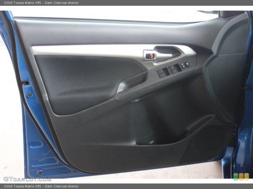 Dark Charcoal Interior Door Panel for the 2009 Toyota Matrix XRS #90090822