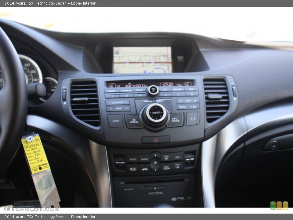 Ebony Interior Controls for the 2014 Acura TSX Technology Sedan #90090846