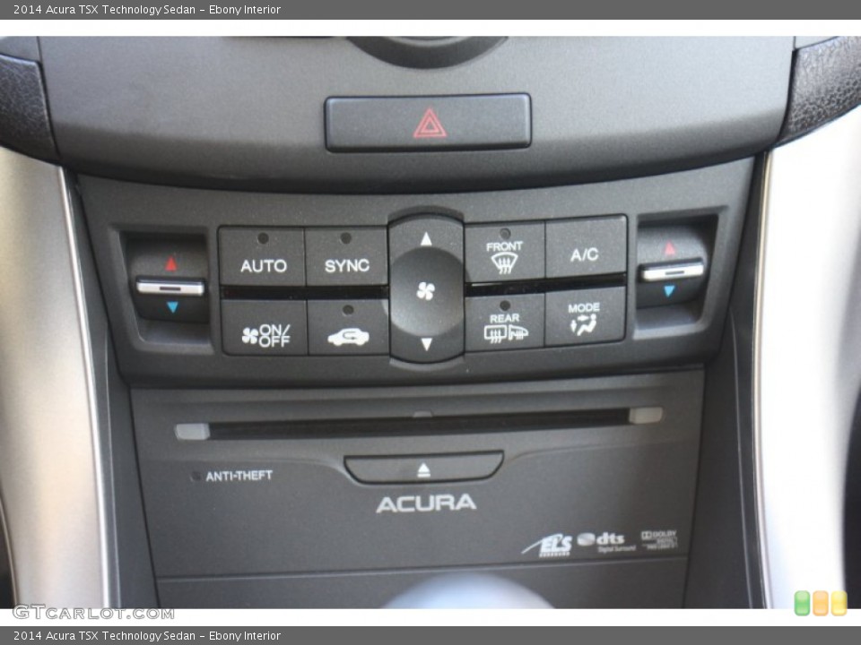 Ebony Interior Controls for the 2014 Acura TSX Technology Sedan #90090891