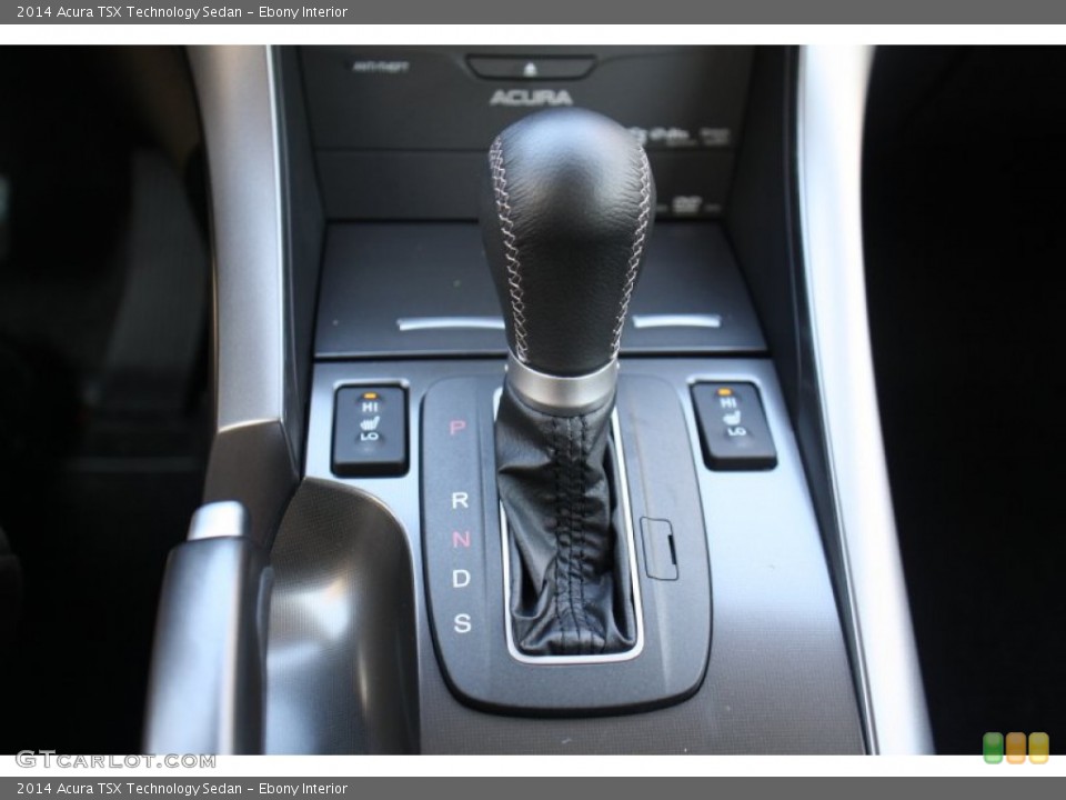 Ebony Interior Transmission for the 2014 Acura TSX Technology Sedan #90090916