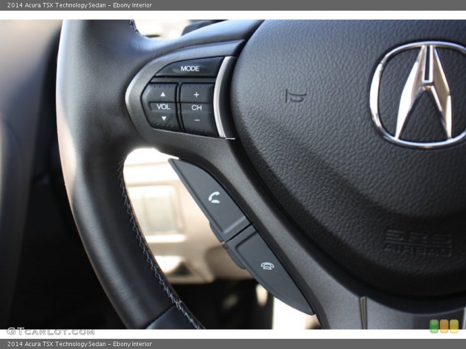 Ebony Interior Controls for the 2014 Acura TSX Technology Sedan #90090990