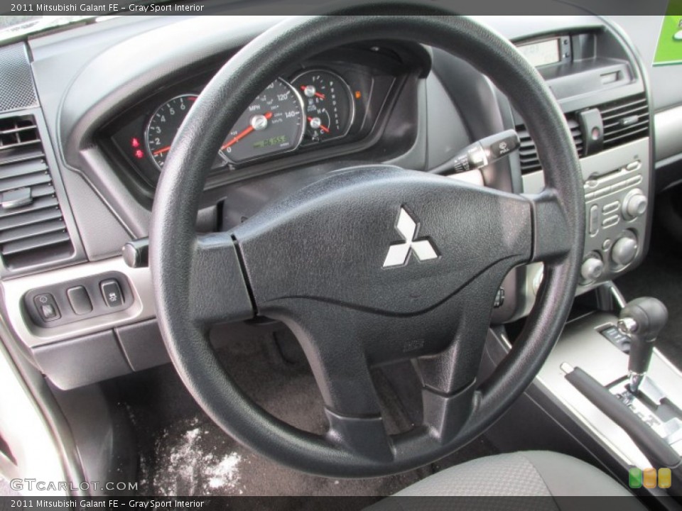 Gray Sport Interior Steering Wheel for the 2011 Mitsubishi Galant FE #90091065