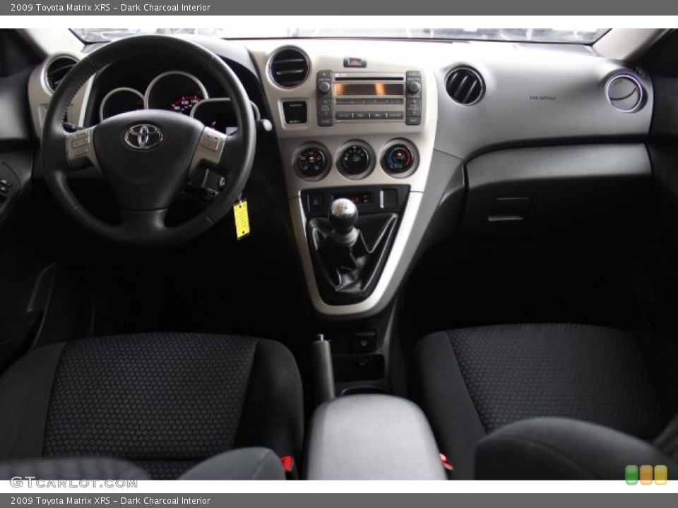 Dark Charcoal Interior Dashboard for the 2009 Toyota Matrix XRS #90091095