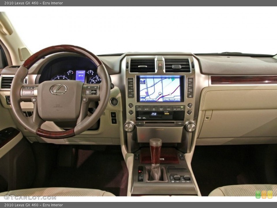 Ecru Interior Dashboard for the 2010 Lexus GX 460 #90091755