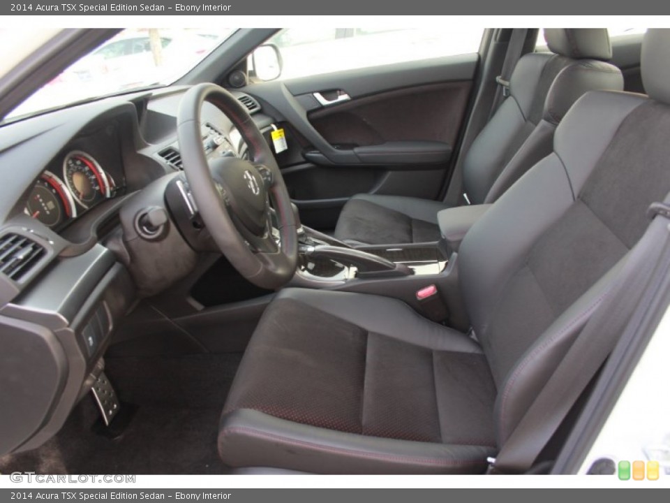 Ebony Interior Front Seat for the 2014 Acura TSX Special Edition Sedan #90092454