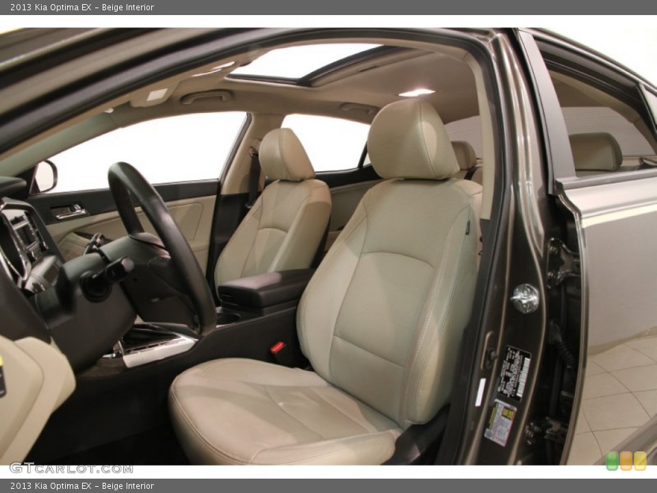 Beige Interior Front Seat for the 2013 Kia Optima EX #90093486