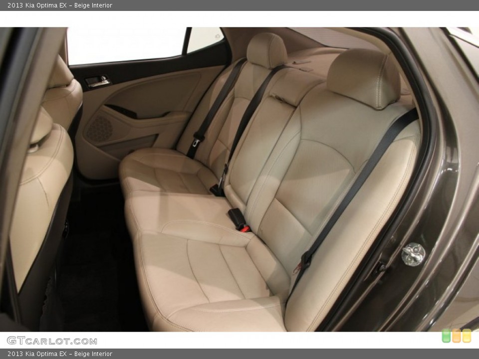 Beige Interior Rear Seat for the 2013 Kia Optima EX #90093681