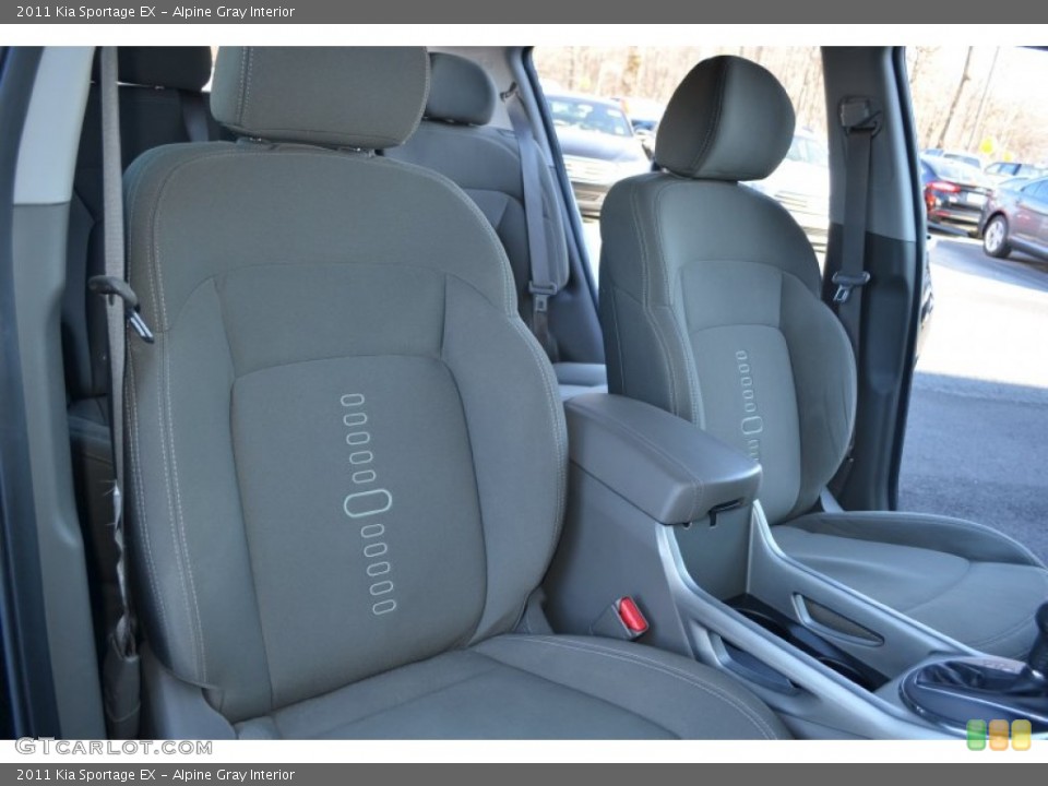 Alpine Gray Interior Front Seat for the 2011 Kia Sportage EX #90094476