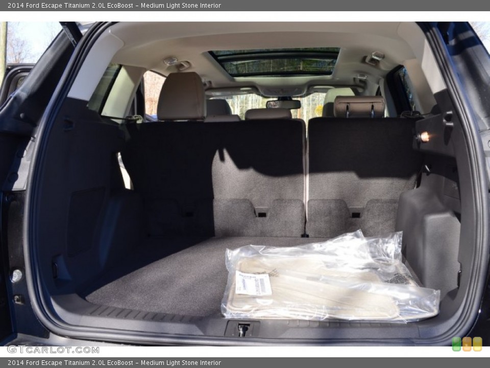 Medium Light Stone Interior Trunk for the 2014 Ford Escape Titanium 2.0L EcoBoost #90096654
