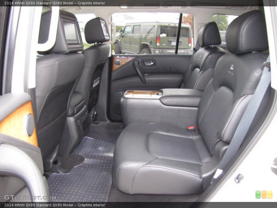 Graphite Interior Rear Seat for the 2014 Infiniti QX80  #90097609