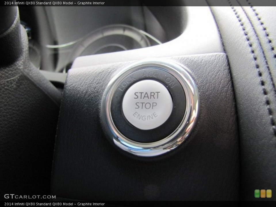 Graphite Interior Controls for the 2014 Infiniti QX80  #90097953