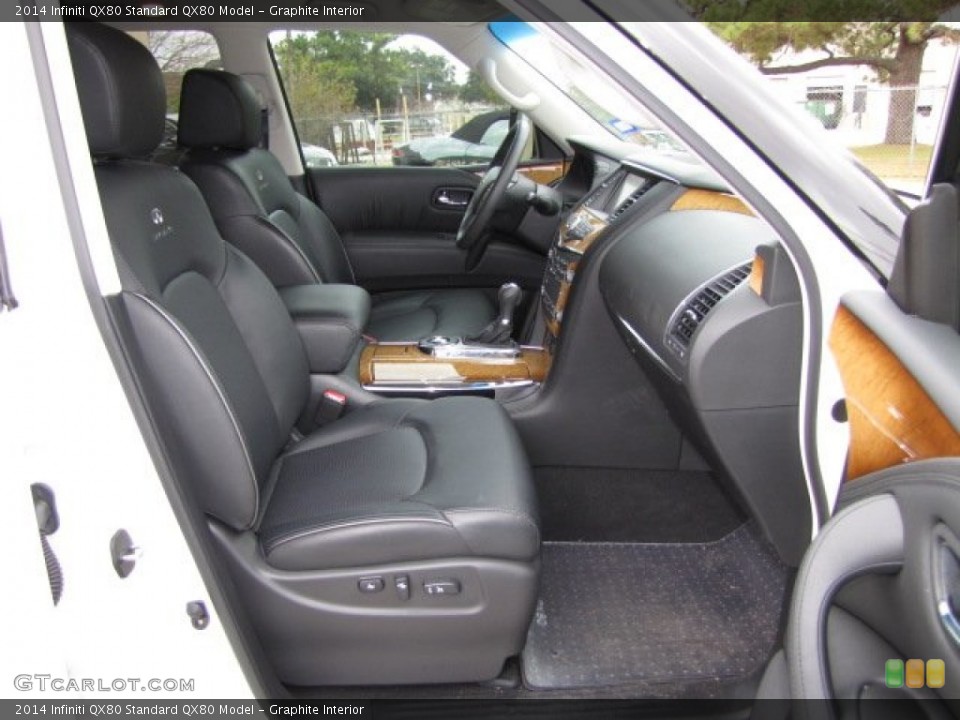Graphite Interior Front Seat for the 2014 Infiniti QX80  #90097968