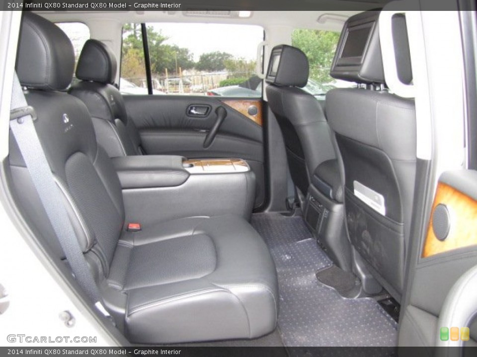 Graphite Interior Rear Seat for the 2014 Infiniti QX80  #90098013