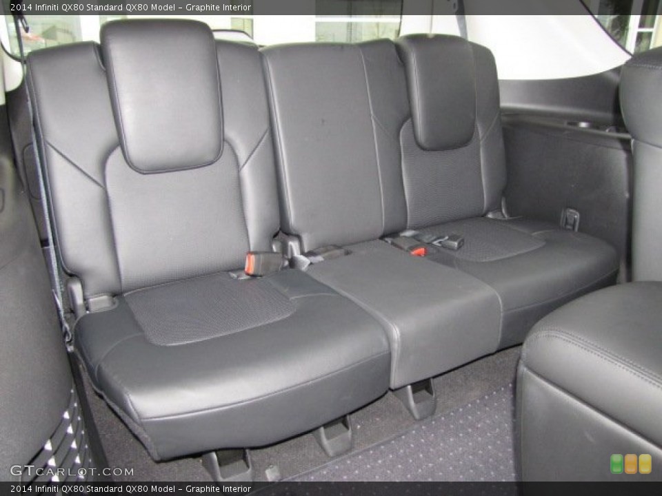 Graphite Interior Rear Seat for the 2014 Infiniti QX80  #90098040