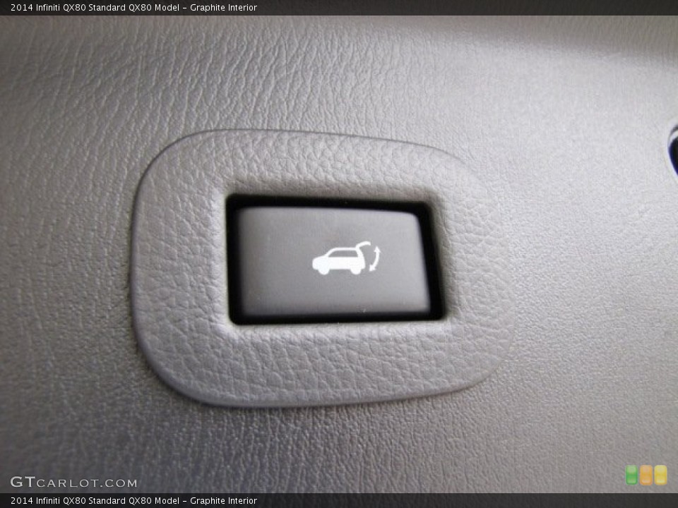 Graphite Interior Controls for the 2014 Infiniti QX80  #90098073