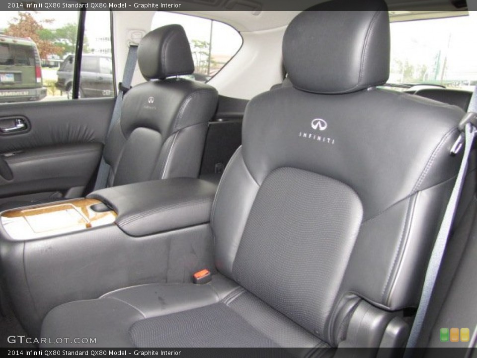Graphite Interior Rear Seat for the 2014 Infiniti QX80  #90098087