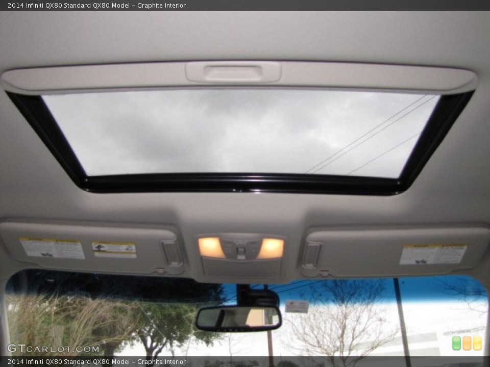 Graphite Interior Sunroof for the 2014 Infiniti QX80  #90098166