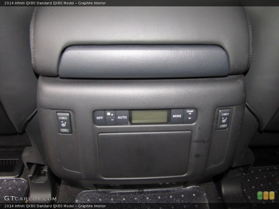 Graphite Interior Controls for the 2014 Infiniti QX80  #90098178
