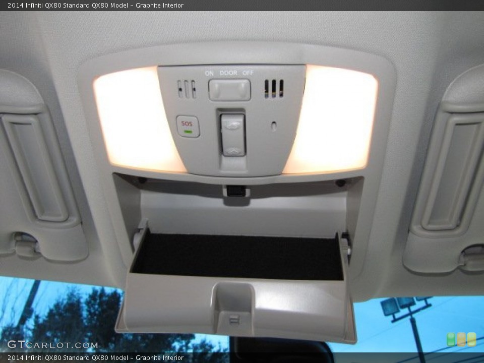 Graphite Interior Controls for the 2014 Infiniti QX80  #90098226