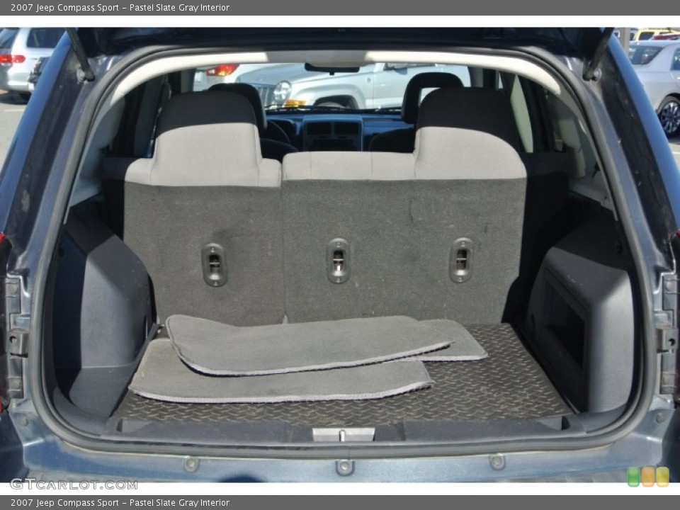Pastel Slate Gray Interior Trunk for the 2007 Jeep Compass Sport #90099812