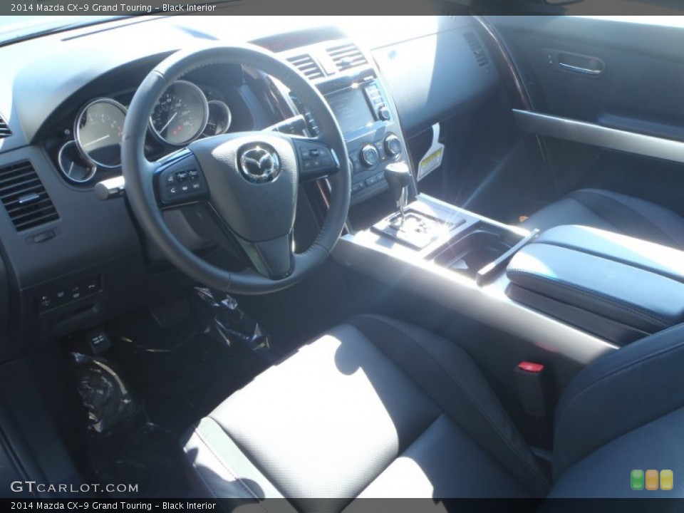 Black Interior Prime Interior for the 2014 Mazda CX-9 Grand Touring #90102813