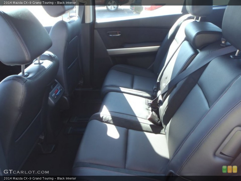 Black Interior Rear Seat for the 2014 Mazda CX-9 Grand Touring #90103035