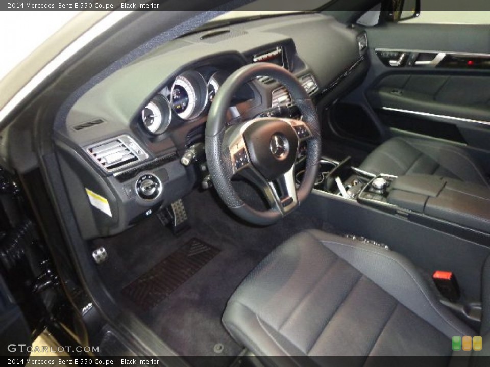 Black Interior Prime Interior for the 2014 Mercedes-Benz E 550 Coupe #90104466