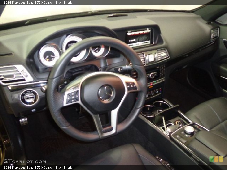 Black Interior Prime Interior for the 2014 Mercedes-Benz E 550 Coupe #90104490