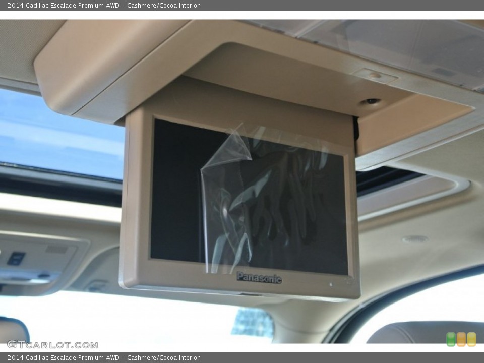 Cashmere/Cocoa Interior Entertainment System for the 2014 Cadillac Escalade Premium AWD #90105108