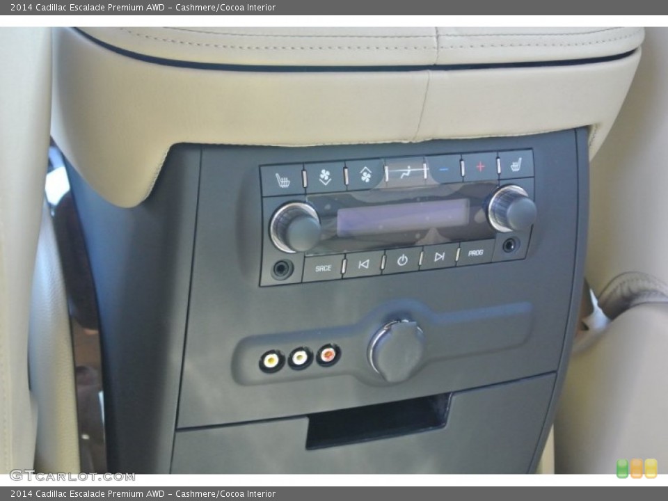 Cashmere/Cocoa Interior Controls for the 2014 Cadillac Escalade Premium AWD #90105133