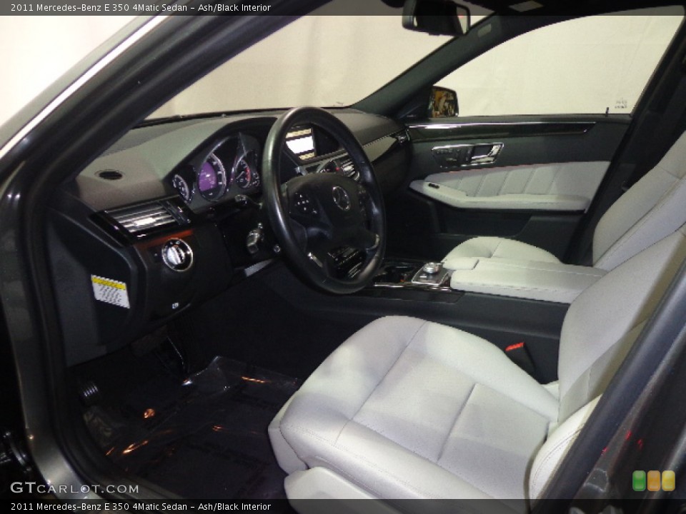 Ash/Black Interior Photo for the 2011 Mercedes-Benz E 350 4Matic Sedan #90107127