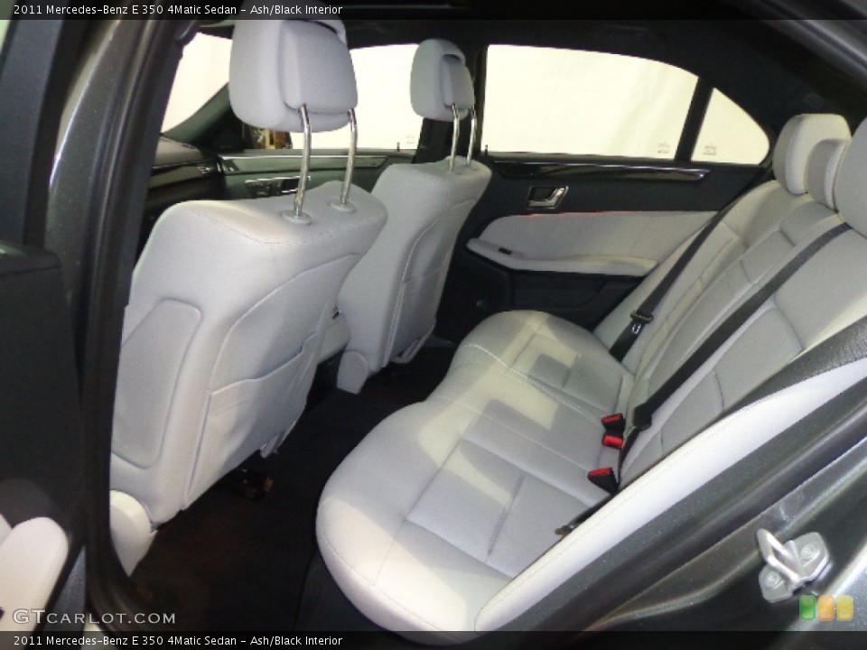 Ash/Black Interior Rear Seat for the 2011 Mercedes-Benz E 350 4Matic Sedan #90107334