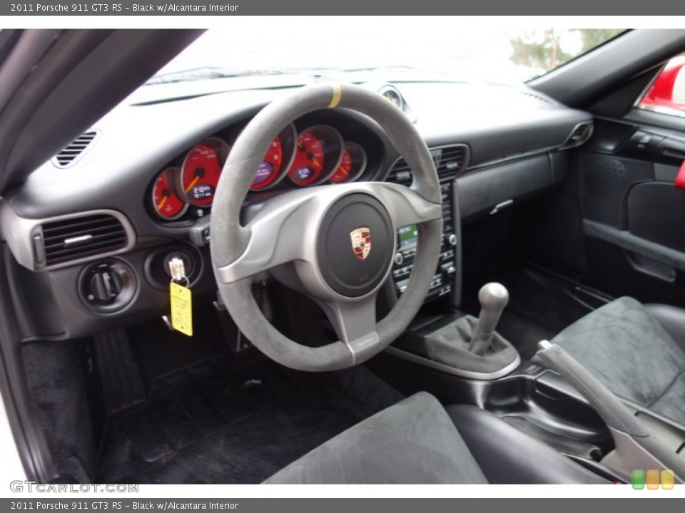 Black w/Alcantara Interior Dashboard for the 2011 Porsche 911 GT3 RS #90111087