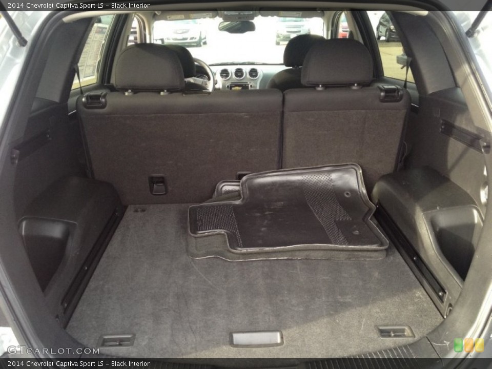 Black Interior Trunk for the 2014 Chevrolet Captiva Sport LS #90111228