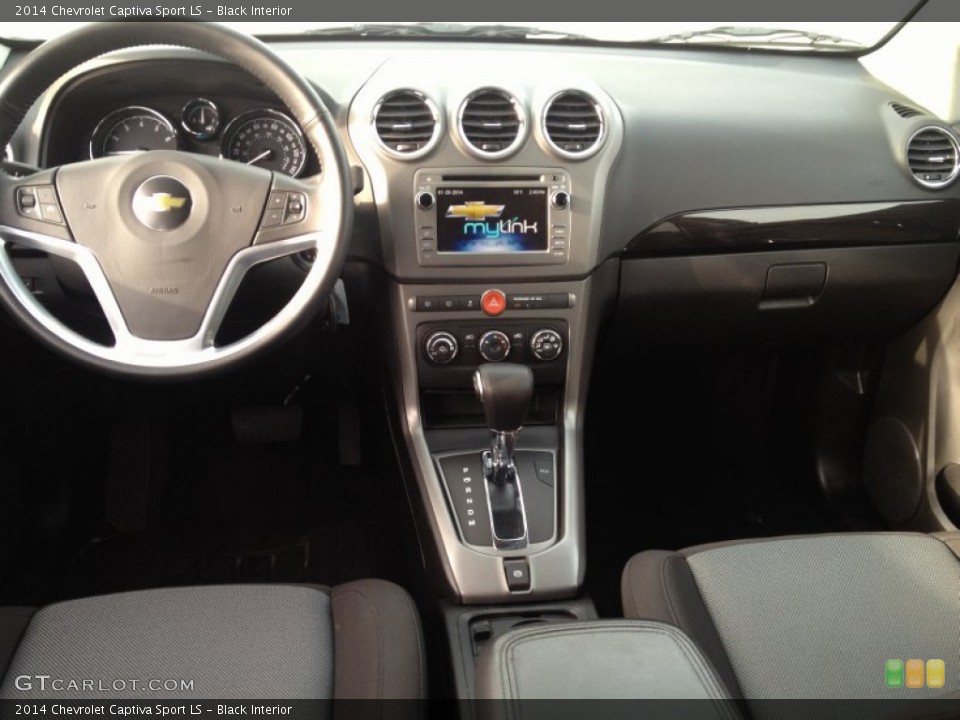 Black Interior Dashboard for the 2014 Chevrolet Captiva Sport LS #90111365
