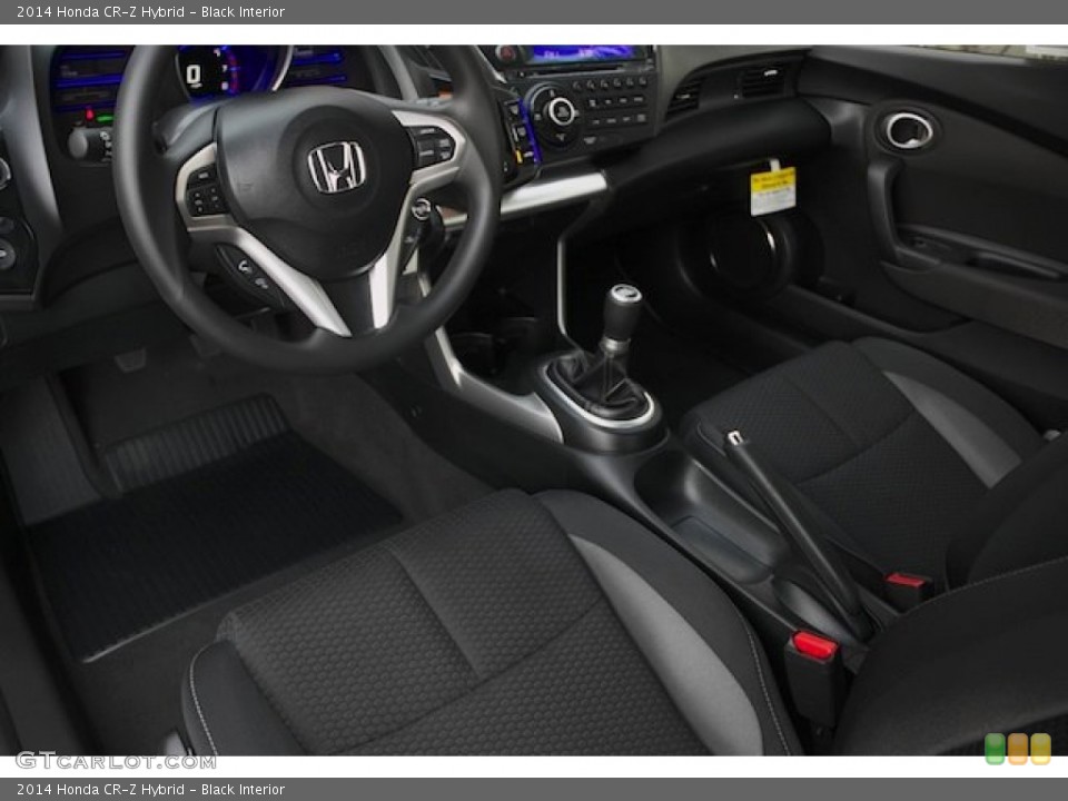 Black Interior Photo for the 2014 Honda CR-Z Hybrid #90111567