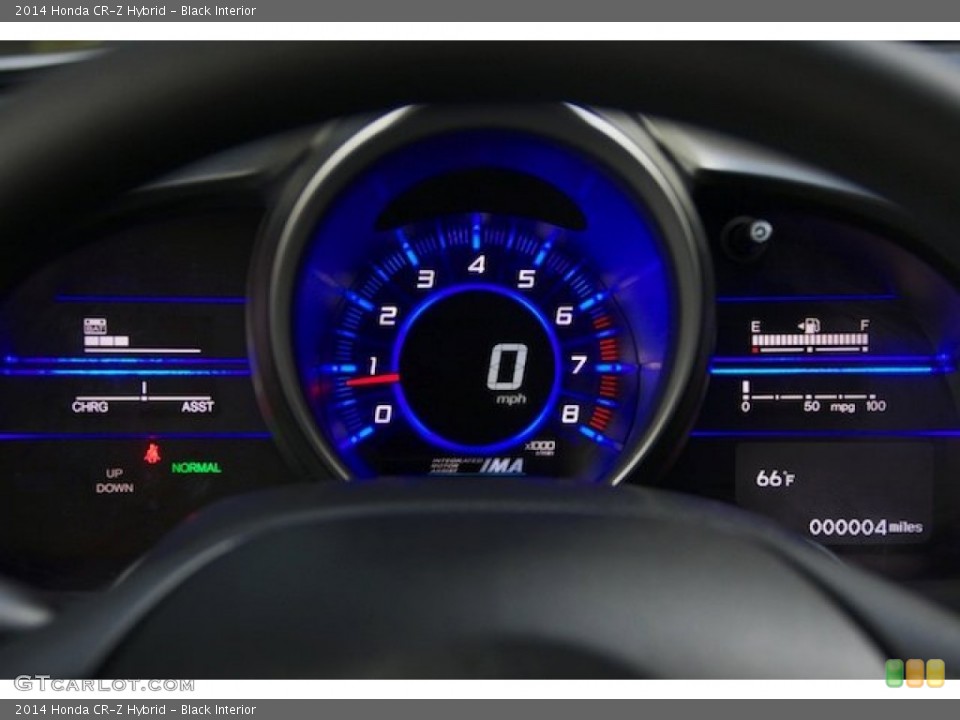 Black Interior Gauges for the 2014 Honda CR-Z Hybrid #90111690