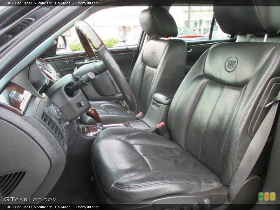 Ebony Interior Front Seat for the 2009 Cadillac DTS  #90112659