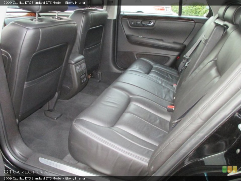 Ebony Interior Rear Seat for the 2009 Cadillac DTS  #90112923