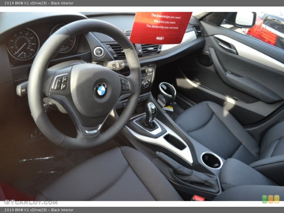 Black Interior Prime Interior for the 2014 BMW X1 xDrive28i #90114489
