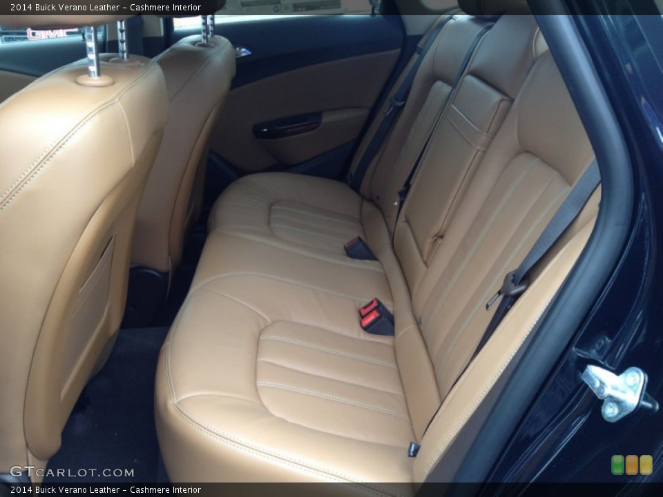 Cashmere Interior Rear Seat for the 2014 Buick Verano Leather #90120372