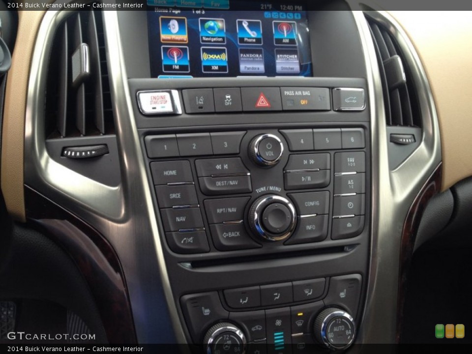 Cashmere Interior Controls for the 2014 Buick Verano Leather #90120450