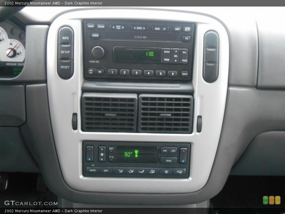 Dark Graphite Interior Controls for the 2002 Mercury Mountaineer AWD #90120718