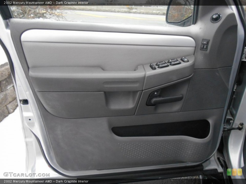 Dark Graphite Interior Door Panel for the 2002 Mercury Mountaineer AWD #90120765