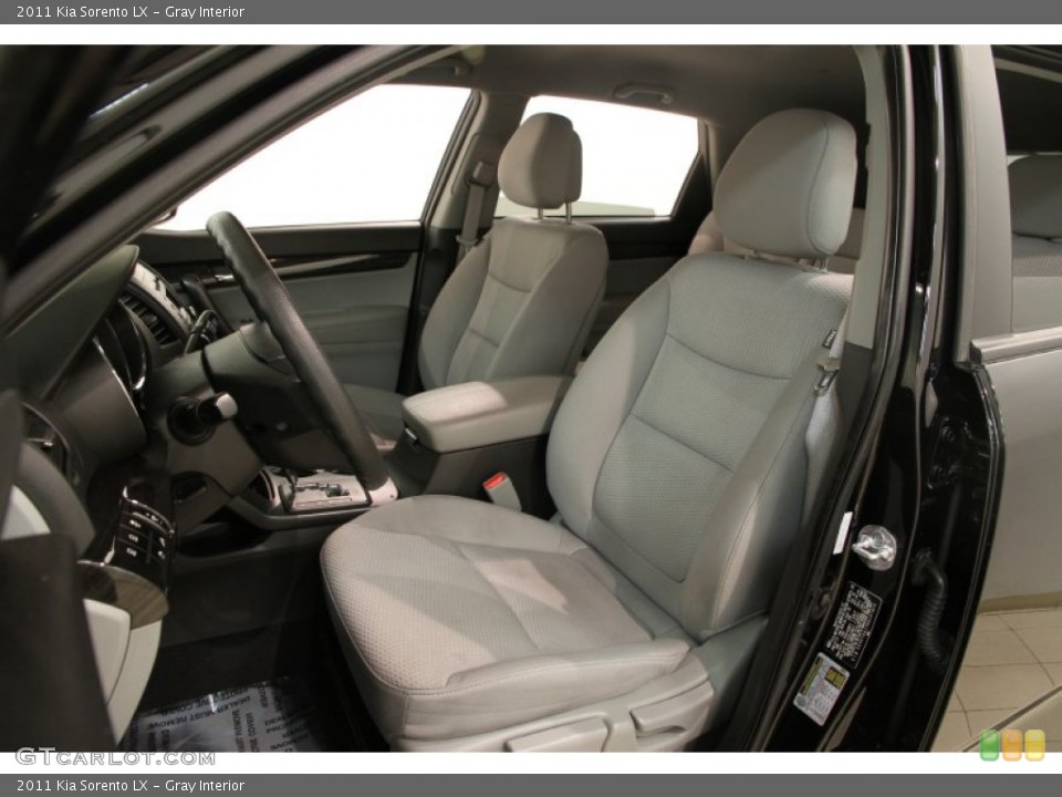 Gray Interior Front Seat for the 2011 Kia Sorento LX #90122073