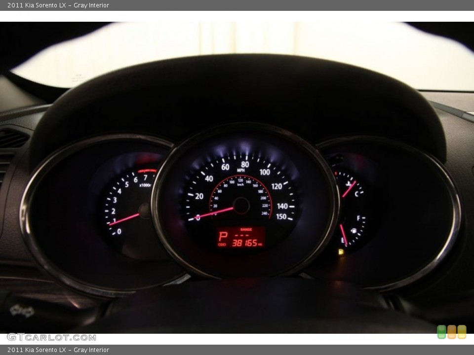 Gray Interior Gauges for the 2011 Kia Sorento LX #90122091