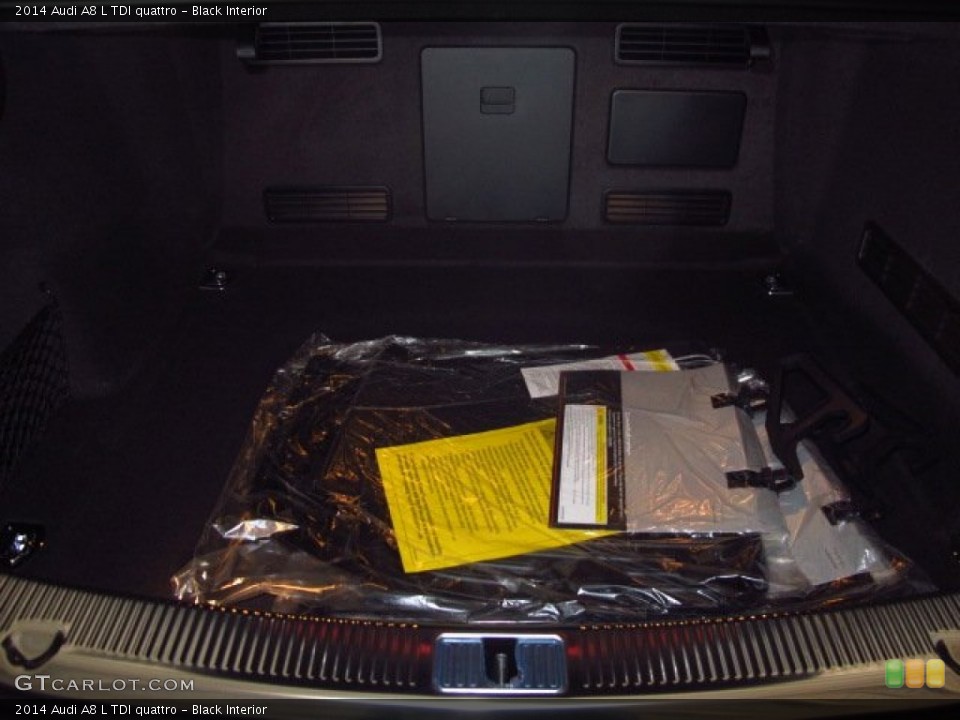 Black Interior Trunk for the 2014 Audi A8 L TDI quattro #90125680